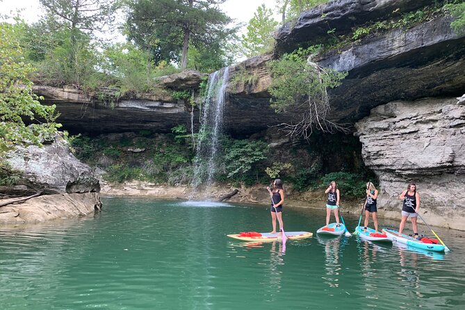 Eureka Springs Guided Eco Tour - Paddling Through Eureka Springs Limestone Bluffs