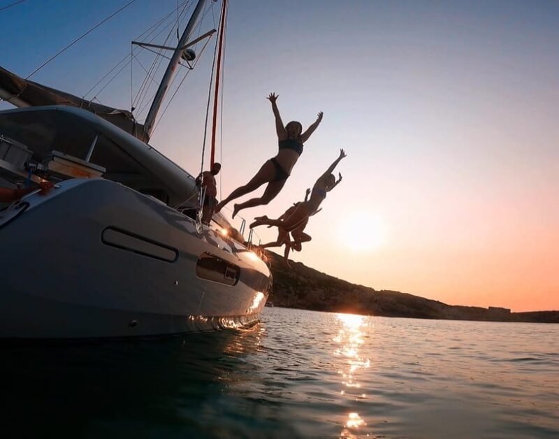 Evening Catamaran Charter - The Experience Provider: Unique Boat Charters Malta