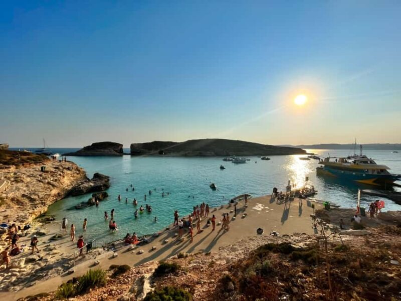 Evening Catamaran Ferry Cruise To The Blue Lagoon - Key Points