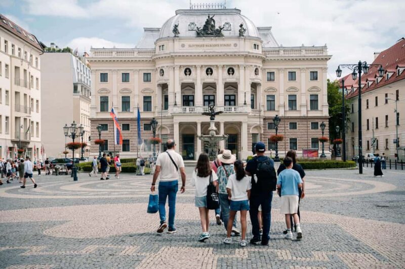 Evening Essential Bratislava Tour & Wine Tasting from Vienna - Exploring Bratislava’s Historic Landmarks