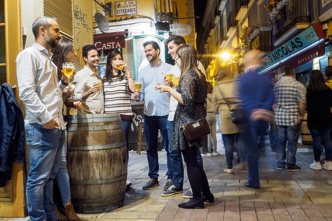 Evening traditional tapas walking tour in old Zaragoza center - Key Points