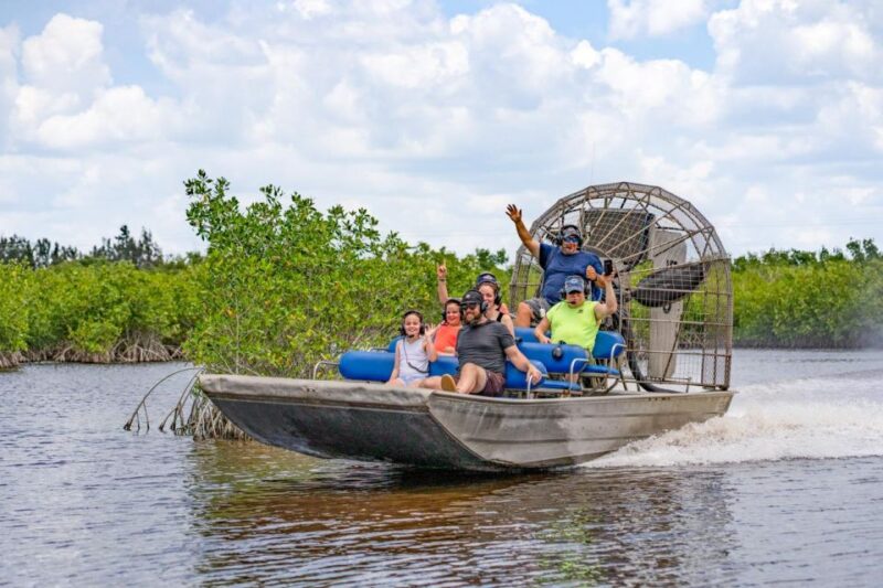 Everglades: Mangrove, Grassland Airboat Tours, & Boardwalk - Explore the Diverse Ecosystems of the Everglades with Airboat Tours and a Boardwalk