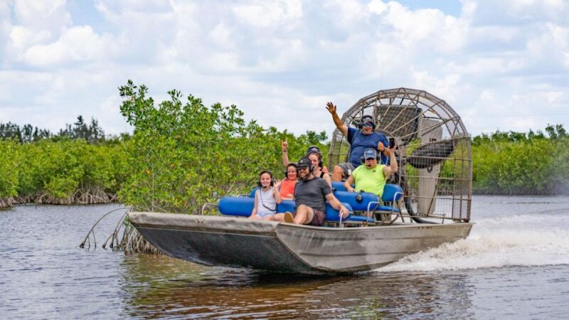Everglades: Mangrove Maze Airboat Tour and Boardwalk - Explore the Everglades: A Guided Airboat Adventure and Mangrove Walk