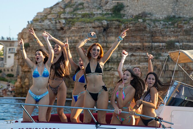 Exclusive 1.5-Hour Boat Party in Polignano a Mare - Art and Scenic Landmarks Along the Route
