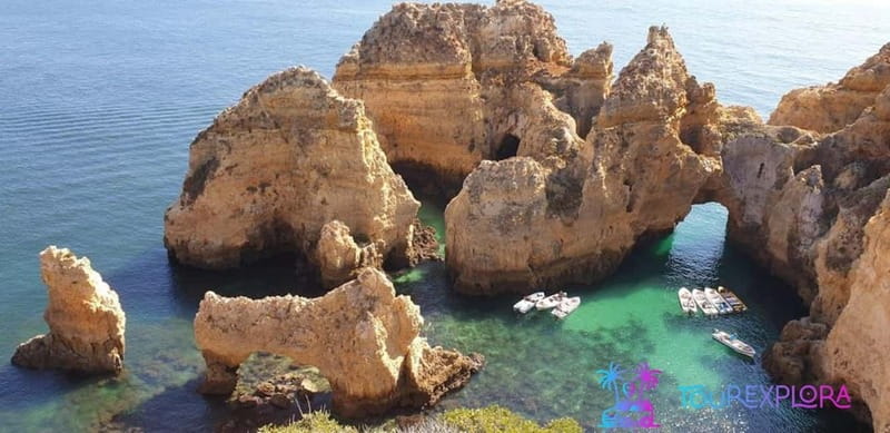 Exclusive Algarve Day Tour: Benagil Cave, Algar Seco & Lagos - Discovering the Unique Rock Formations of Algar Seco