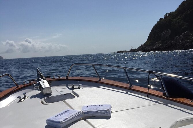 Exclusive Boat Tour to Capri with Swim Stop and Aperitif - Scenic Cruise from East to West Capri