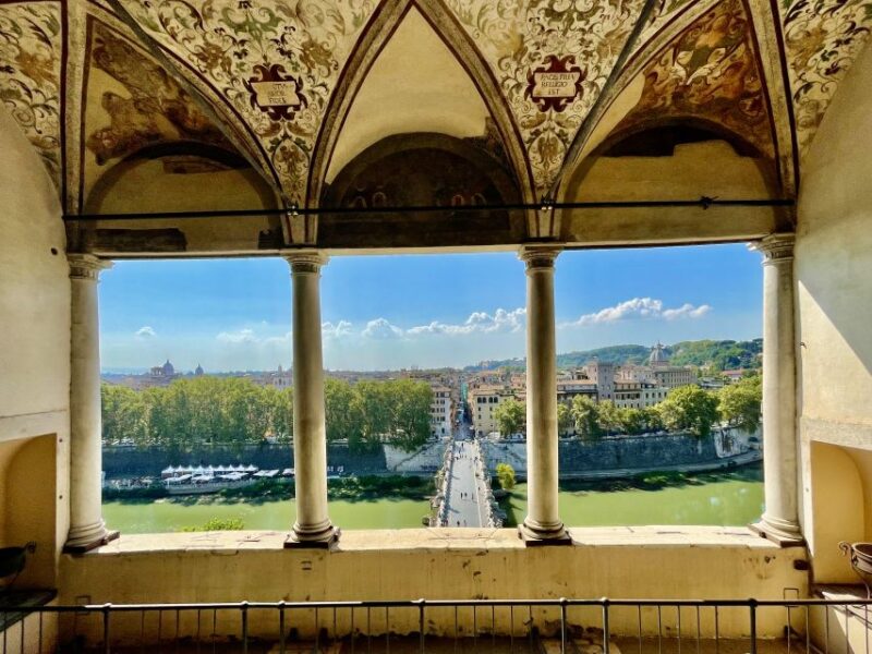 Exclusive Castel Sant'Angelo and Hadrian's Tomb Guided Tour - Panoramic Views from Castel SantAngelo’s Terraces