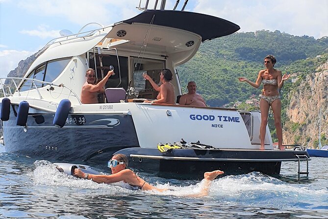 Exclusive cruise, swimming, Saint Jean Cap Ferrat, Nice, Eze - Key Points