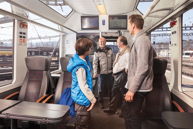 Exclusive Panoramic Train Journey though the Heart of Swiss - The Guide and Customer Experience