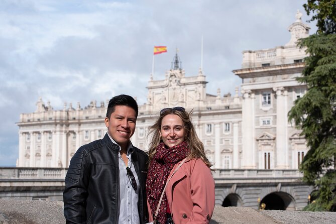 "Exclusive Panoramic Views of Madrid in Tuk Tuk with pickup" - Key Points