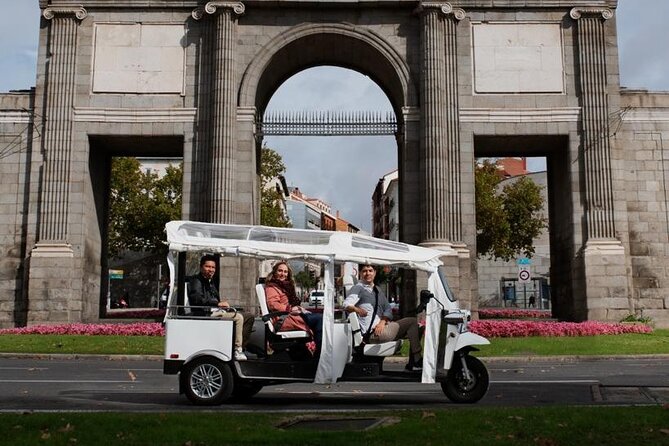 "Exclusive Panoramic Views of Madrid in Tuk Tuk with pickup" - Discovering Madrid’s Royal Heritage at the Royal Palace