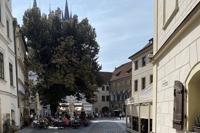 Exclusive Prague Royal Way Tour| all must-see sites, cofee break - Marian Square and Historic Klementinum