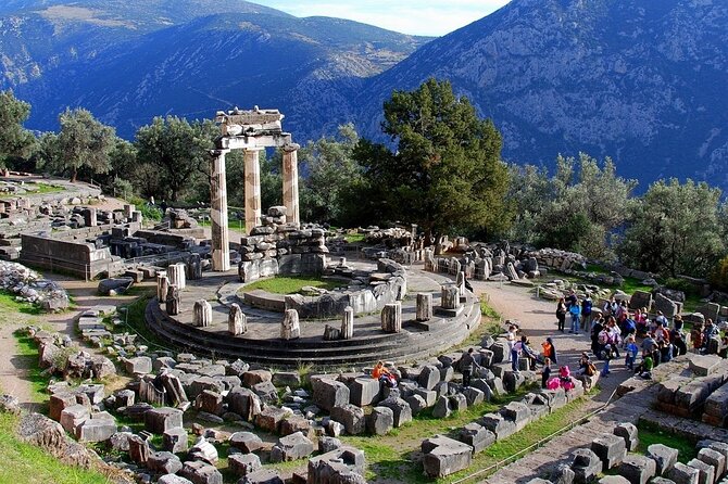 Exclusive Private Tour To Delphi Visit Delphi, Arachova, Monastery Osios Loukas - Strolling through the Modern Town of Delphi
