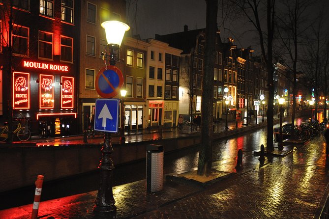 Exclusive small-group Amsterdam Red Light District tour - The World’s First Condom Shop: A Bold Local Landmark
