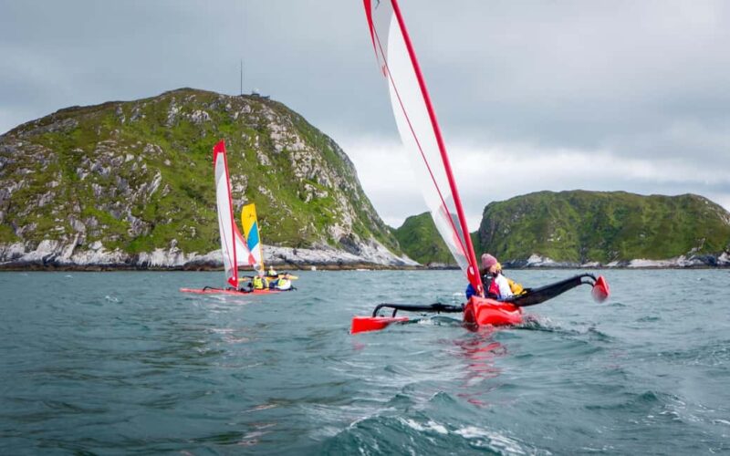 Exclusive to Sommarøy: Half-day guided tour in Hobie sailing kayaks. - Key Points