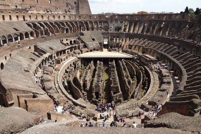 Exclusive Tour of the Colosseum, ARENA Floor and Roman Forum - Inside the Colosseum: Seating, Gladiators, and Underground Chambers