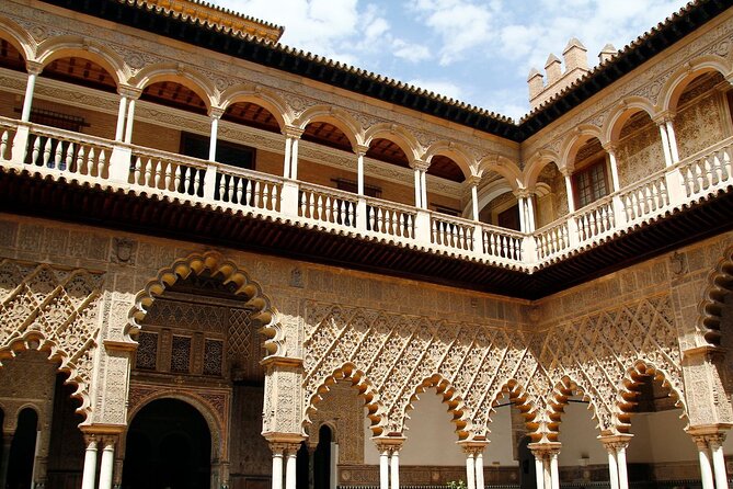 Excursion from Malaga to Seville with tickets to the Real Alcázar - Guided Tour at the Real Alcázar of Seville