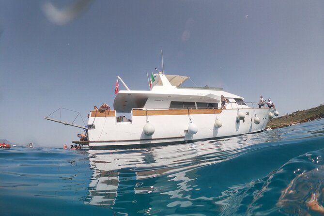 Excursion on Luxury Yacht Shalimar IV - Lunch and Extended Stop at Favignana