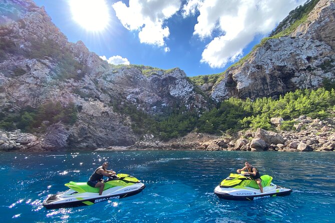 Excursion to Puertas del Cielo by Jet Ski From San Antonio - The Experience of Riding a Jet Ski in Ibiza