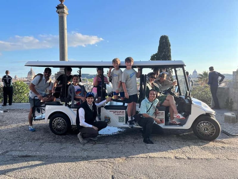 Experience Rome Private & Group Tour in Golf Cart 1.5 hour - Key Points