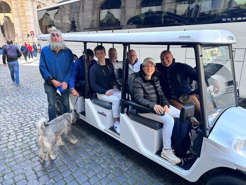 Experience Rome Private & Group Tour in Golf Cart 1.5 hour - Exploring Rome’s Historic Center in a Golf Cart