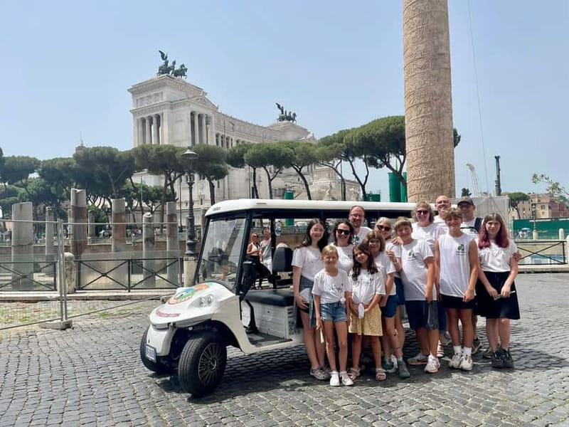 Experience Rome Private & Group Tour in Golf Cart 1.5 hour - Strolling through Piazza Navona: Bernini’s Artistic Touch