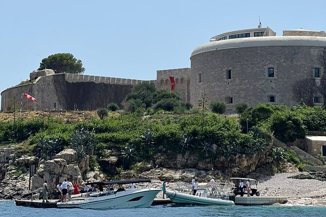 Experience Speedboat Tours in Kotor, Montenegro - Discovering Cold War Secrets at Portonovi Beach Club