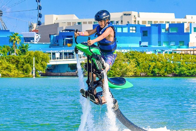 Experience the JETOVATOR water activity in CANCUN. Equipment included - Cancun’s Nichupte Lagoon: The Setting for Jetovator Adventures