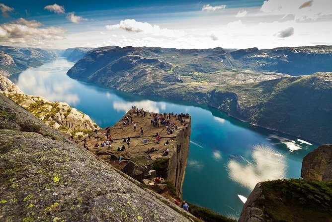 Experience the magnificent Lysefjord, Pulpit Rock. Join-in tour from Stavanger - Pick-up and Transport through the Ryfast Tunnel