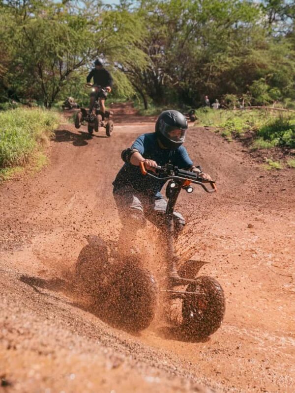Experience the Rush: Stand up ATV and Zipline Through Oahu - Key Points