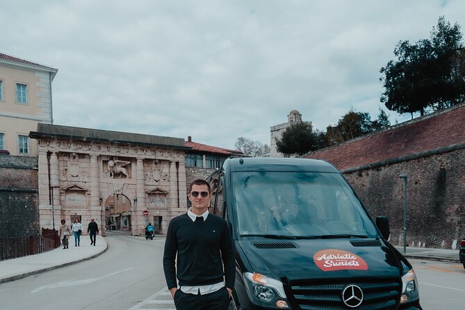 Experience Zadar Cabrio Guided Tour - Enjoying Zadars’ Waterfront and Historic Villas at Beach Uskok