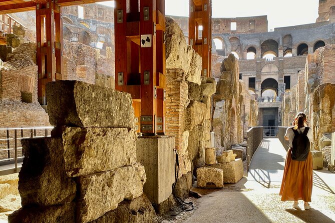 Expert Guided Tour of Colosseum Arena OR Underground, and Forum - Accessibility and Physical Requirements