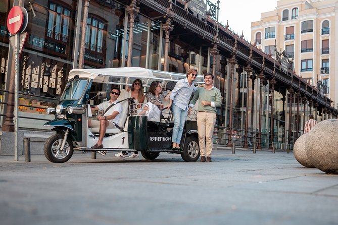 Expert Plus Tour of Madrid in Private Eco Tuk Tuk - Madrid’s Iconic Monuments and Squares