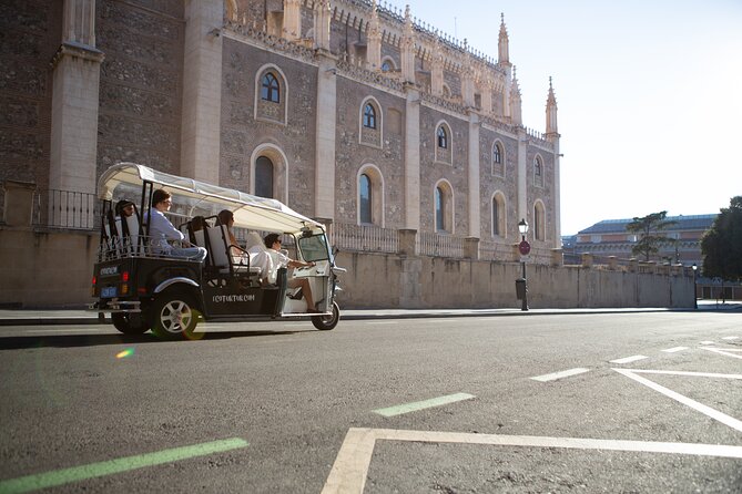 Expert Plus Tour of Madrid in Private Eco Tuk Tuk - The Cultural Center and Shopping Streets