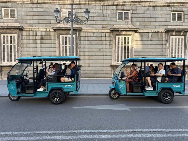 Explore Barcelona in comfort with our electric TukTuks - Key Points