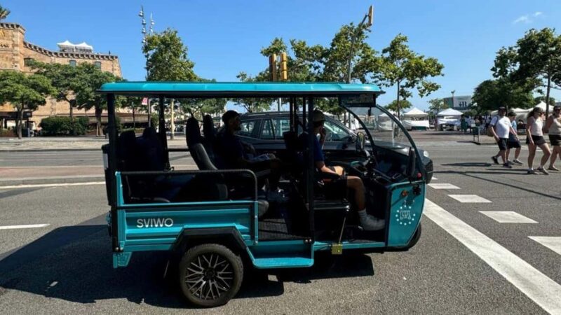 Explore Barcelona in comfort with our electric TukTuks - Walking Through the Gothic Quarter