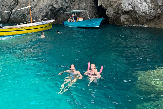 Explore Capri in 3 hours with Private Boat - The Magical Blue Grotto Experience (Extra Cost)