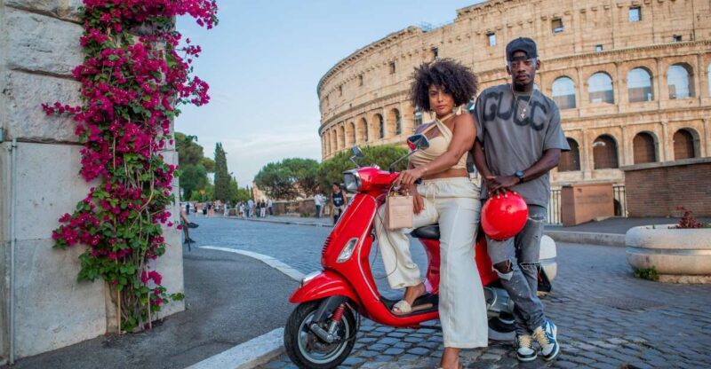 Explore city on Vespa with Professional Photographer - Exploring Rome from the Seat of a Vespa