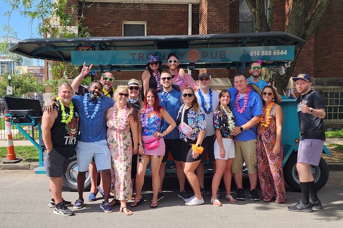 Explore Columbus on The Trolley Pub - The Party Atmosphere: Music, Drinks, and Socializing