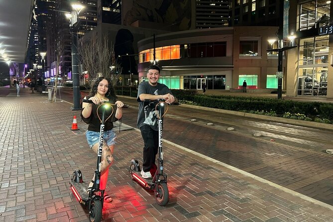Explore Downtown Houston by Max Pro E Scooter - Starting Point at 1212 Main St in Houston