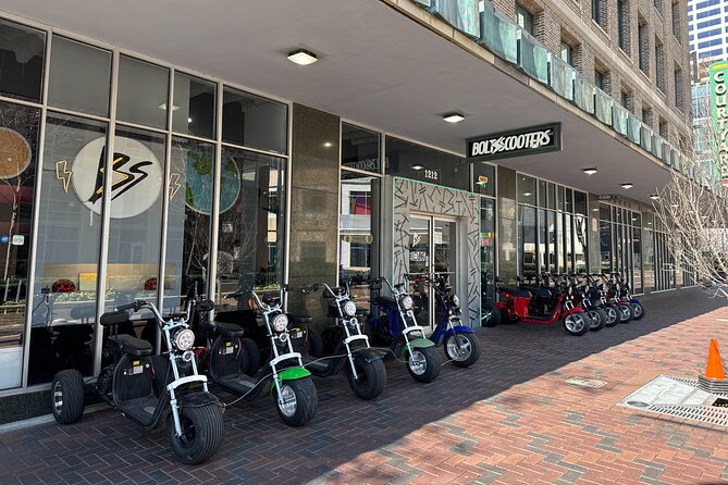 Explore Downtown Houston by Max Pro E Scooter - Booking and Availability in Advance