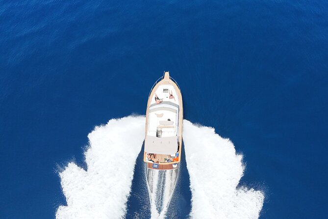 Explore Elaphiti islands by Private trip with Ferretti mini yacht - Visiting Sjekirica Beach: A Tranquil Start