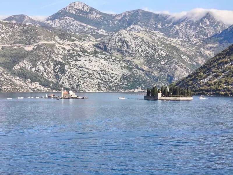 Explore Kotor: Old Town Walk & Bay Coast Bike Tour - Refreshment Break at Three Sisters Beach
