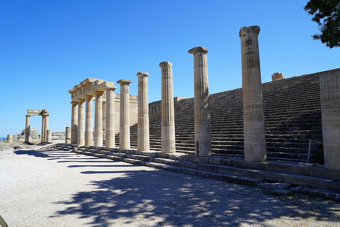 Explore Lindos Acropolis in 3D & Audio - The Significance of the Monuments and Their Stories