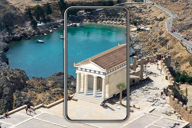 Explore Lindos Acropolis in 3D & Audio - Visuals and Panoramic Views