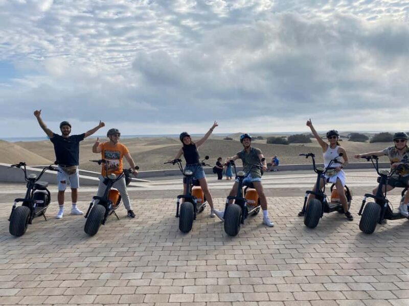 Explore Maspalomas - Playa Ingles : Renting e-Scooter 2 seat - Key Points