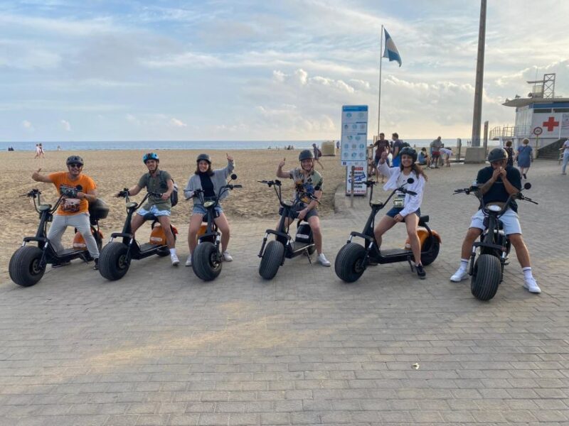 Explore Maspalomas - Playa Ingles : Renting e-Scooter 2 seat - Navigating the City on Your Schedule