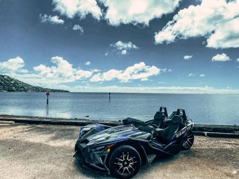 Explore Maui in a Polaris Slingshot - The Polaris Slingshot: An Exotic Looking 3-Wheel Vehicle