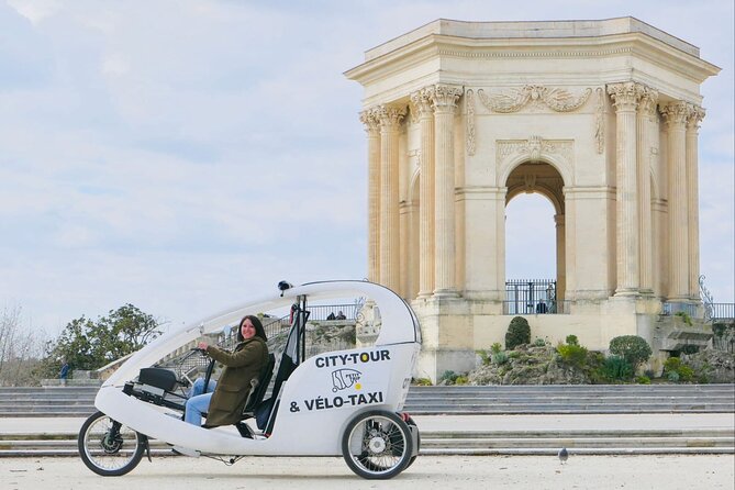 Explore Montpellier by bike-taxi on a 3-hour private trip - Key Points