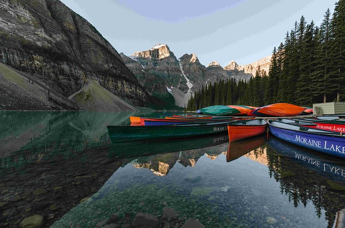 Explore Moraine and Louise Roundtrip from Banff Shared Bus Tour - Frequently Asked Questions